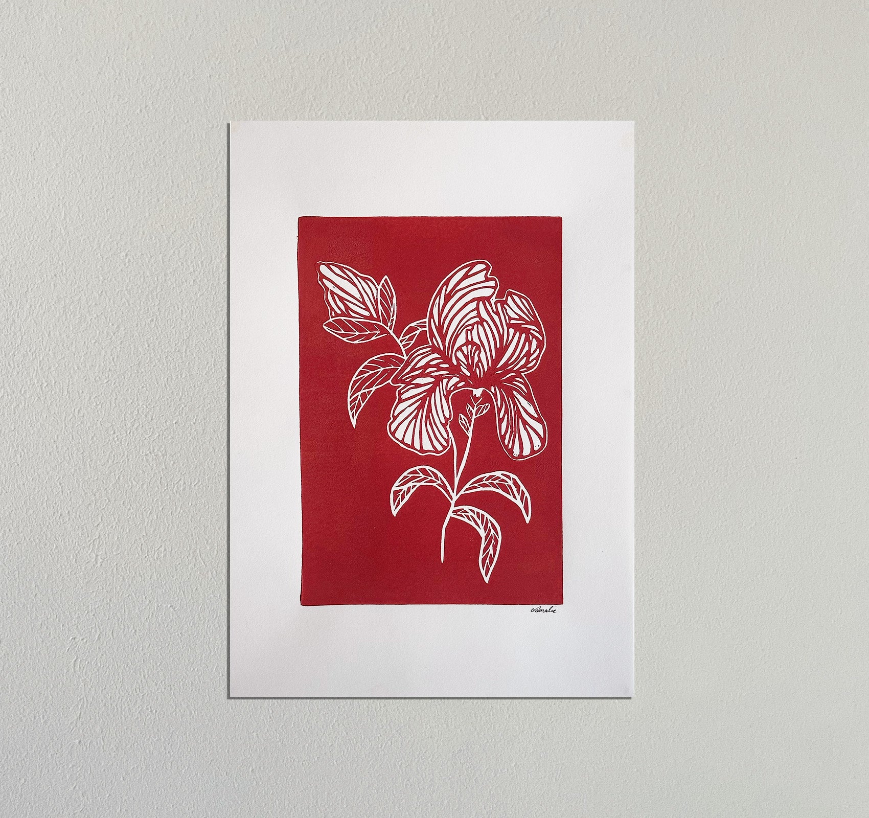 Red wildflower 1